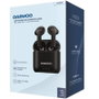 Daewoo DW2020 Auriculares TWS Bluetooth Negro